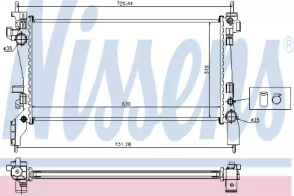 NISSENS 636004