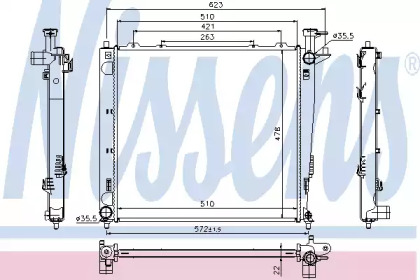 NISSENS 66782