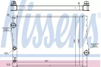 NISSENS 60823