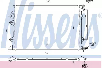 NISSENS 65017