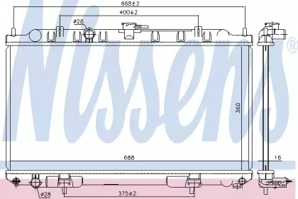 NISSENS 68740