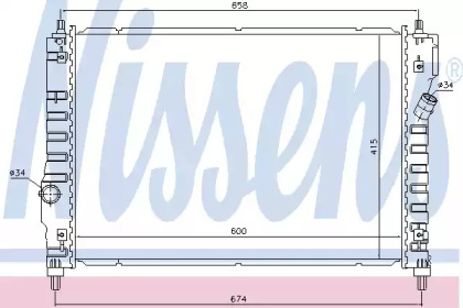 NISSENS 61628