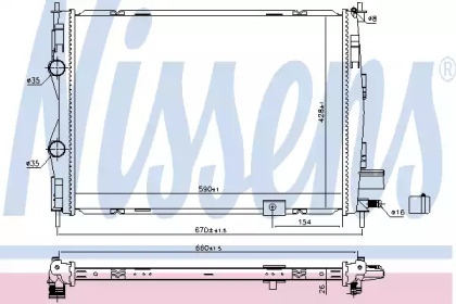 NISSENS 68811