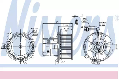 NISSENS 87109