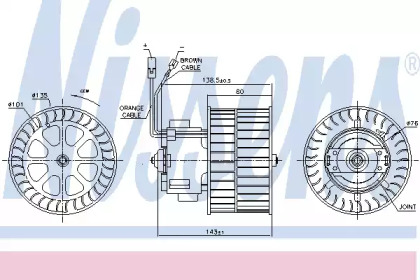 NISSENS 87143