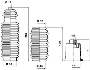 moog k150043