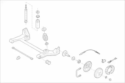 BOGE OPEL-CORSA-RB007 BOGE OPEL-CORSA-RB007