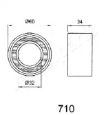 japanparts be710