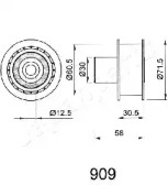 japanparts be909