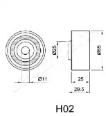 JAPANPARTS BE-H02