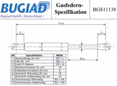 BUGIAD BGS11138