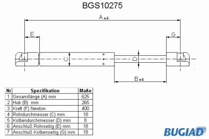 BUGIAD BGS10275