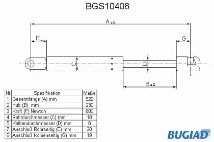 BUGIAD BGS10408