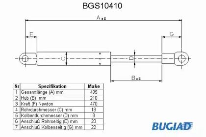 BUGIAD BGS10410