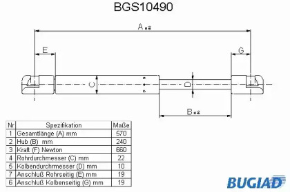 BUGIAD BGS10490