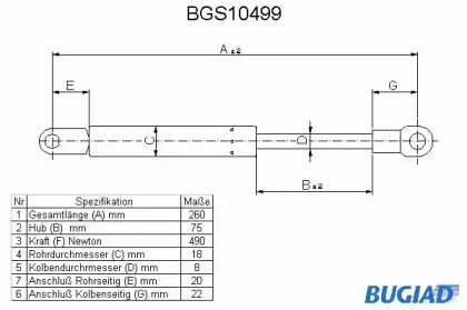 BUGIAD BGS10499