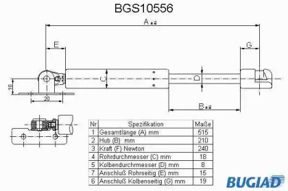 BUGIAD BGS10556