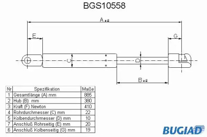 BUGIAD BGS10558