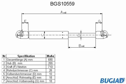 BUGIAD BGS10559