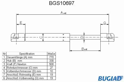 BUGIAD BGS10697