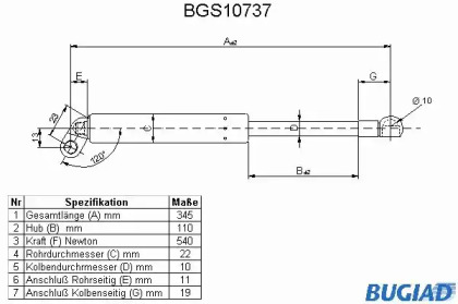 BUGIAD BGS10737