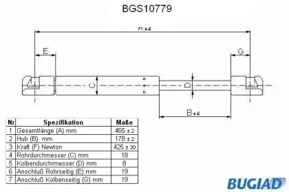 BUGIAD BGS10779