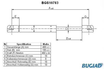 BUGIAD BGS10783