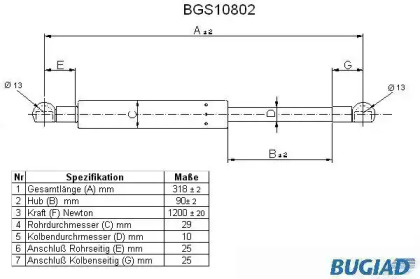 BUGIAD BGS10802