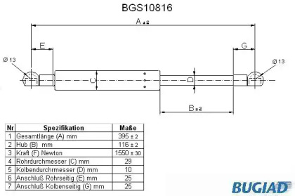 BUGIAD BGS10816