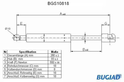 BUGIAD BGS10818