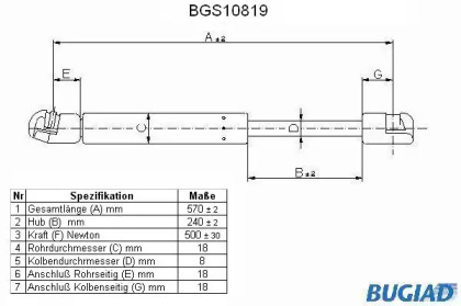 BUGIAD BGS10819