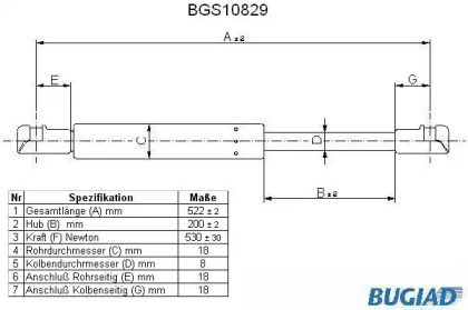 BUGIAD BGS10829