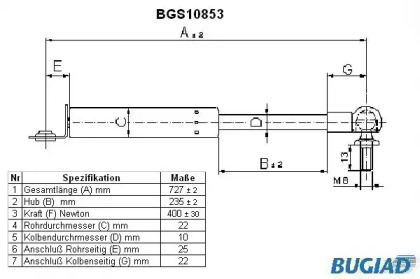 BUGIAD BGS10853