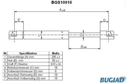 BUGIAD BGS10916