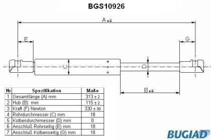 BUGIAD BGS10926