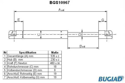 BUGIAD BGS10967