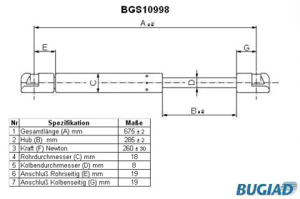 BUGIAD BGS10998