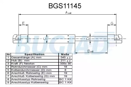 BUGIAD BGS11145