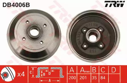 TRW DB4006B