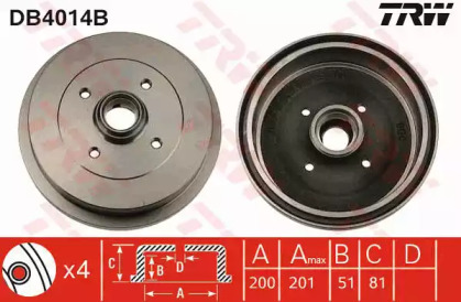 TRW DB4014B