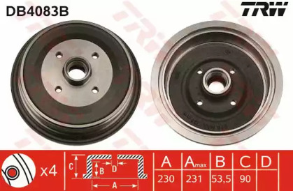 TRW DB4083B