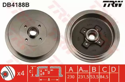 TRW DB4188B