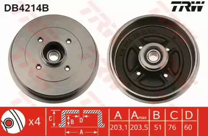 TRW DB4214B