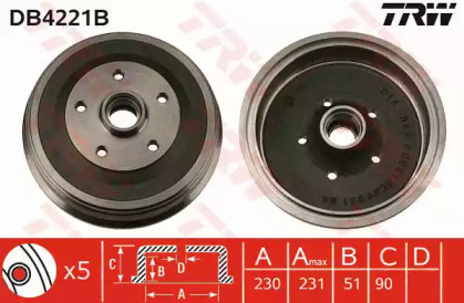 TRW DB4221B