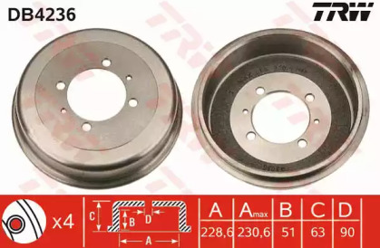 TRW DB4236 TRW DB4236