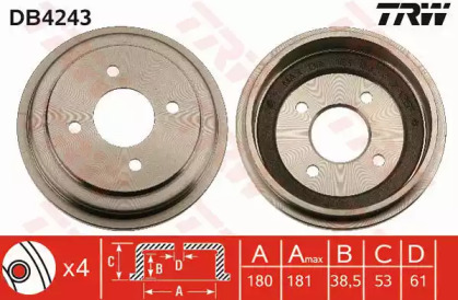 TRW DB4243