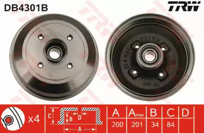 TRW DB4301B