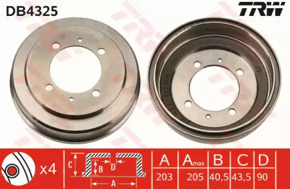 TRW DB4325