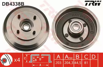 TRW DB4338B