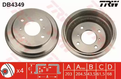 TRW DB4349